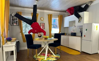 Upside Down House experience in Bristol