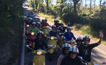 Vespa Panoramic Tour of Florence from Montecatini