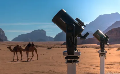 Stargazing adventure in Wadi Rum