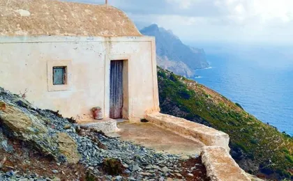 Karpathos east coast boat trip and Olympos village tour
