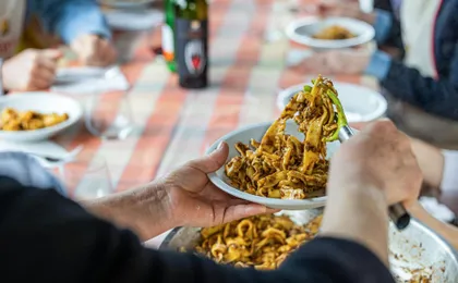 Dining Experience at a local's Home in Cortona with Show Cooking
