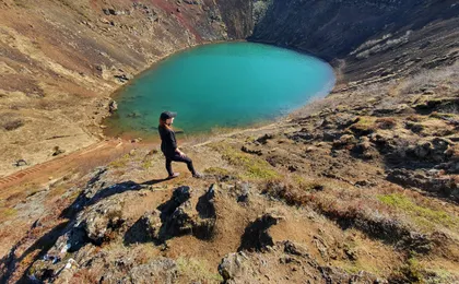 Golden Circle and Blue Lagoon admission tickets with Kerid Volcanic Crater
