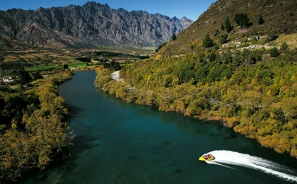 Queenstown 1 hour Jet boat ride on the Shotover and Kawarau Rivers
