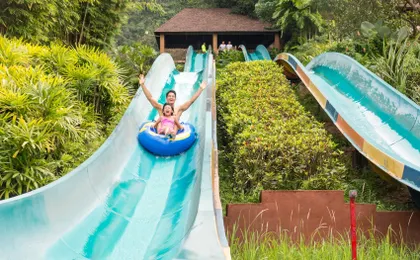 Lost World of Tambun Theme park entrance ticket