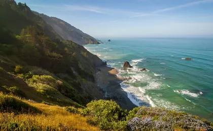 Audio-guided driving tour to Redwood National & State Parks