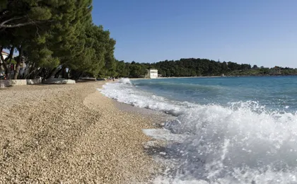 Morning shuttle bus to Makarska