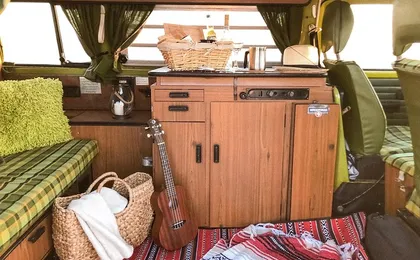 Malibu Beach Surf Tour in a Vintage VW Van
