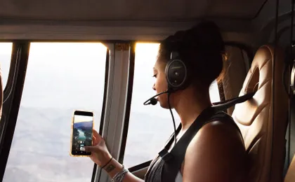 Grand celebration helicopter tour of Grand Canyon with picnic