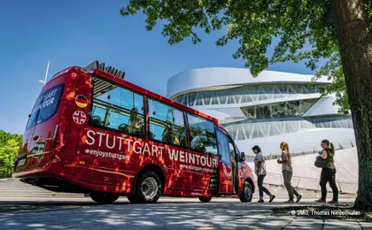 24-hour Stuttgart hop-on hop-off bus winetour
