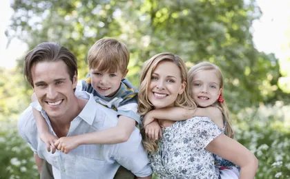 Family walking tour in Komarno