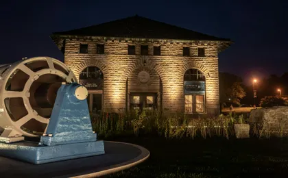 Night on Niagara experience in Canada with Power Station Light Show