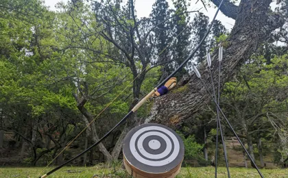 Outdoor Kyudo Archery Experience in Hiroshima