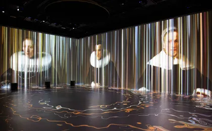 Entrance to the Remastered Digital Art Center in Rotterdam