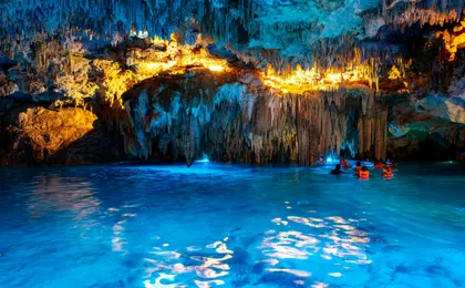 Tulum, cenote swim, turtle snorkelling and beach club combo tour