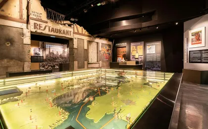Caen Memorial Museum ticket and D-Day landings audio guide