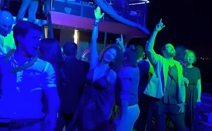 Miami night party boat cruise