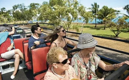 Big Bus tour of Darwin