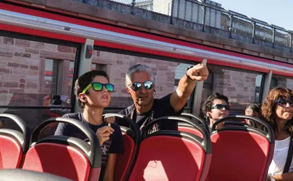 City Sightseeing hop-on hop-off bus tour of Aarhus