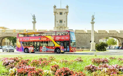 48-hour Cádiz hop-on hop-off tour with optional Cathedral ticket