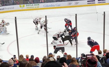 Columbus Blue Jackets Ice Hockey Game at Nationwide Arena