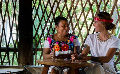 Guided tour of Tulum and visit to a modern Maya community