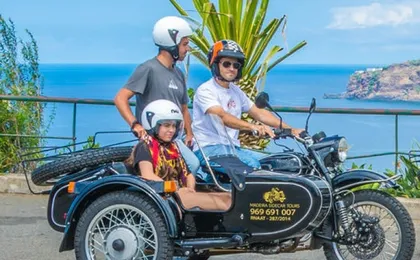 Madeira Old Road West: Sidecar Tour