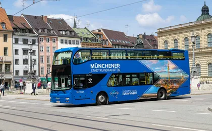 24-hour grand hop-on hop-off bus tour of Munich