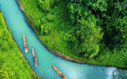 Martha Brae rafting and Luminous Lagoon tour with dinner