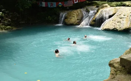 Blue Hole plus Secret Falls & Dunn's River Falls from Grand Palladium