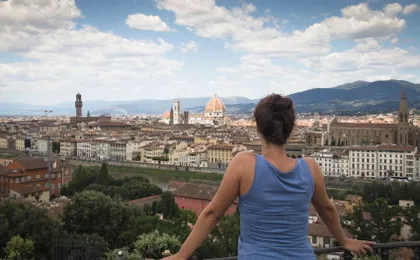 Vespa Panoramic Tour of Florence from Montecatini
