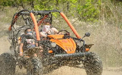 Buggy safari and rafting experience in Beşkonan Köprülü Canyon