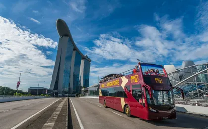 Big Bus tour of Singapore
