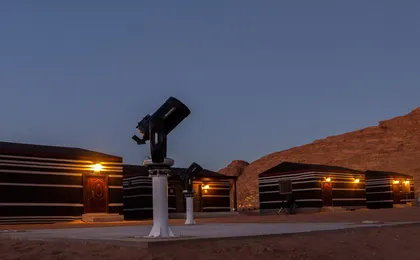 Stargazing adventure in Wadi Rum