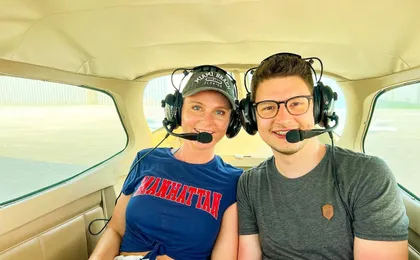 Miami downtown private plane tour with drinks