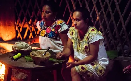Mayan village evening tour from Riviera Maya in Mexico