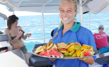 Personal sail, tropical island, and snorkel in the Great Barrier Reef