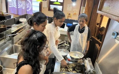 Authentic udon making workshop in Nara