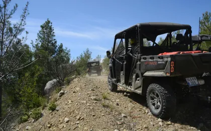 Half-day UTV off-roading in the Turkish countryside from Belek, Side or Antalya