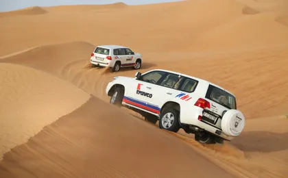 Dune dinner safari at Bassata Camp from Ras Al Khaimah