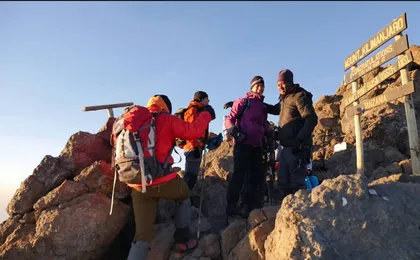 6 DAYS,5 NIGHTS MT KILIMANJARO CLIMBING VIA MARANGU ROUTE