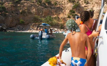 Dinghy Tour Exploring Gulf of Orosei from Arbatax Port