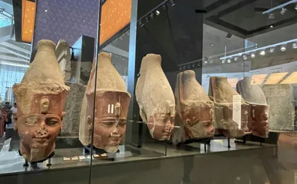New Grand Egyptian Museum and Giza Pyramids from Cairo with Lunch