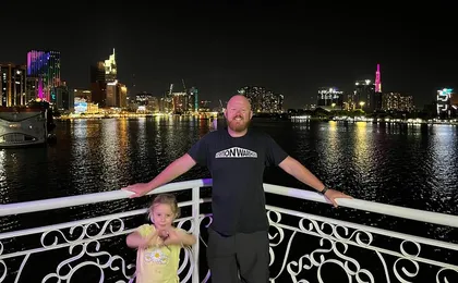 Water Puppet Show-Cyclo & Dinner On Cruise in Ho Chi Minh City