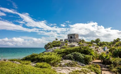 Tulum, cenote swim, turtle snorkelling and beach club combo tour