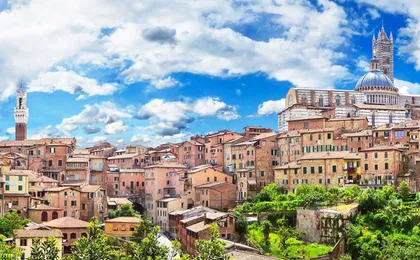 Guided walking tour of Siena