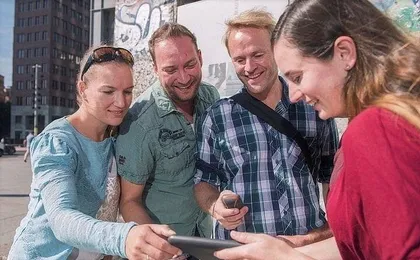 Self guided tour with interactive city game of Terneuzen