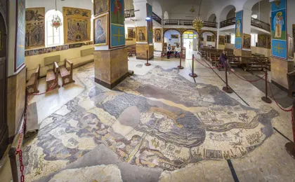 Half-day private tour to Madaba and Mount Nebo from Amman or Dead Sea