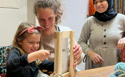 Half-day rug weaving workshop in Fez