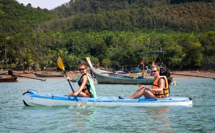 Phang Nga Bay kayak tour with sea caves