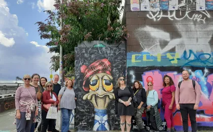 Glasgow street art tour